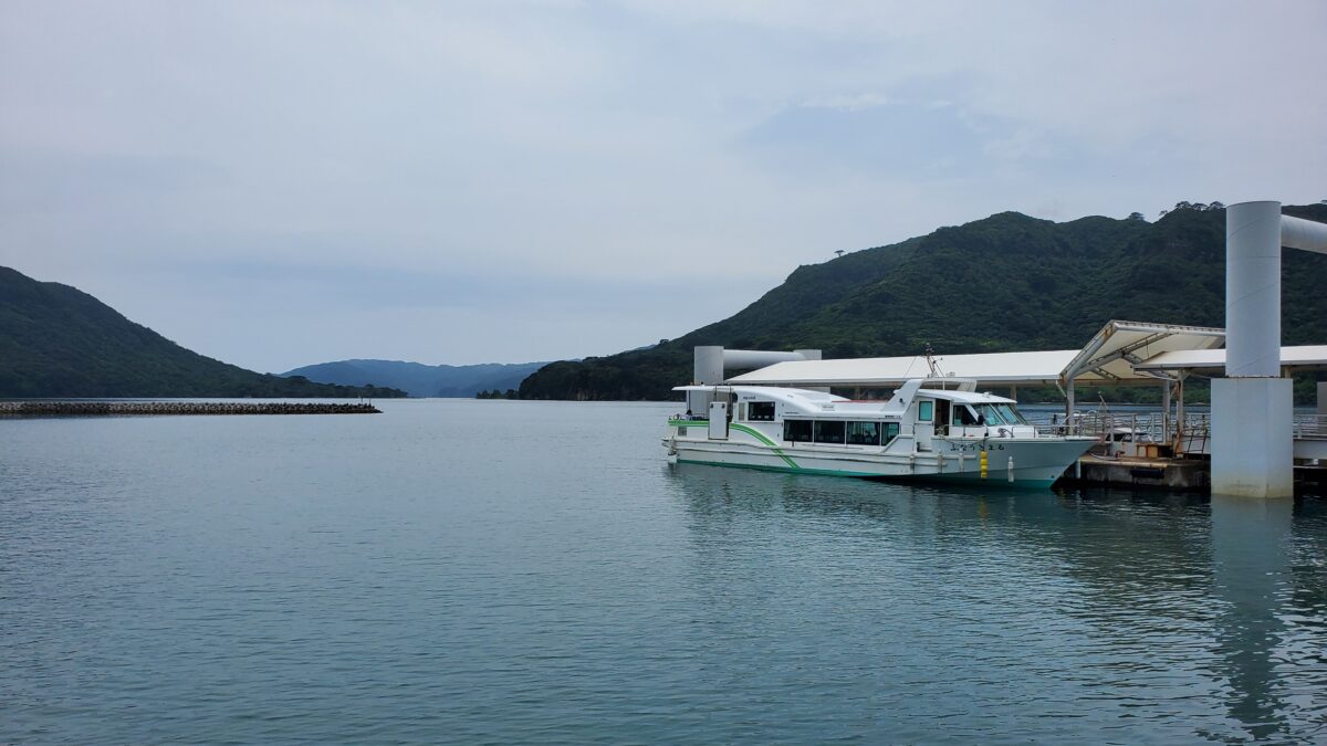 西表島の白浜港