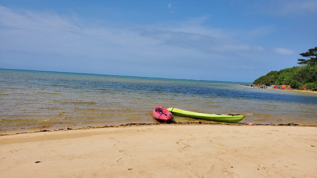 私のスマホ、久しぶりのシーカヤック