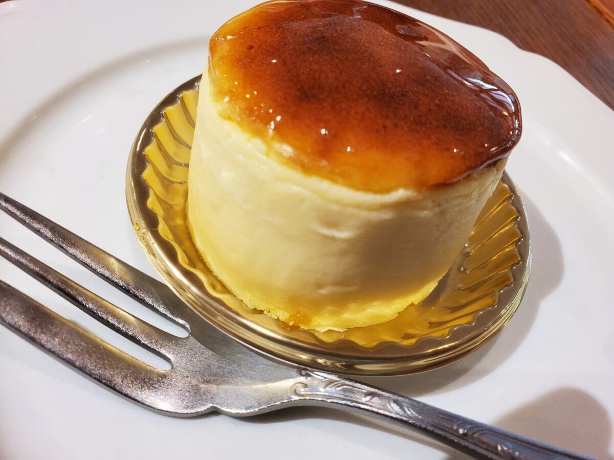 濃厚なチーズケーキ